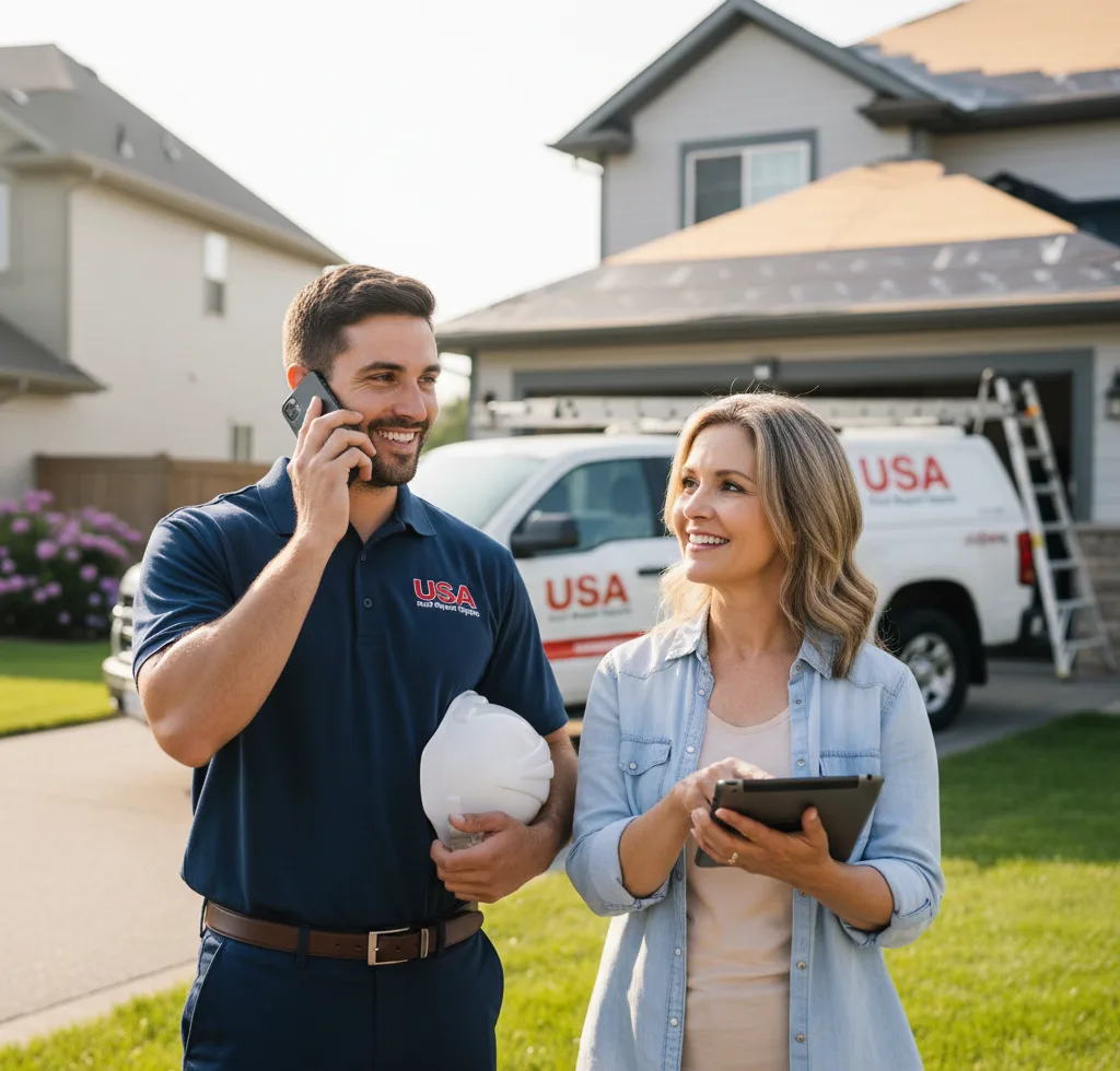 USA Roof Repair Experts customer support in Carlton